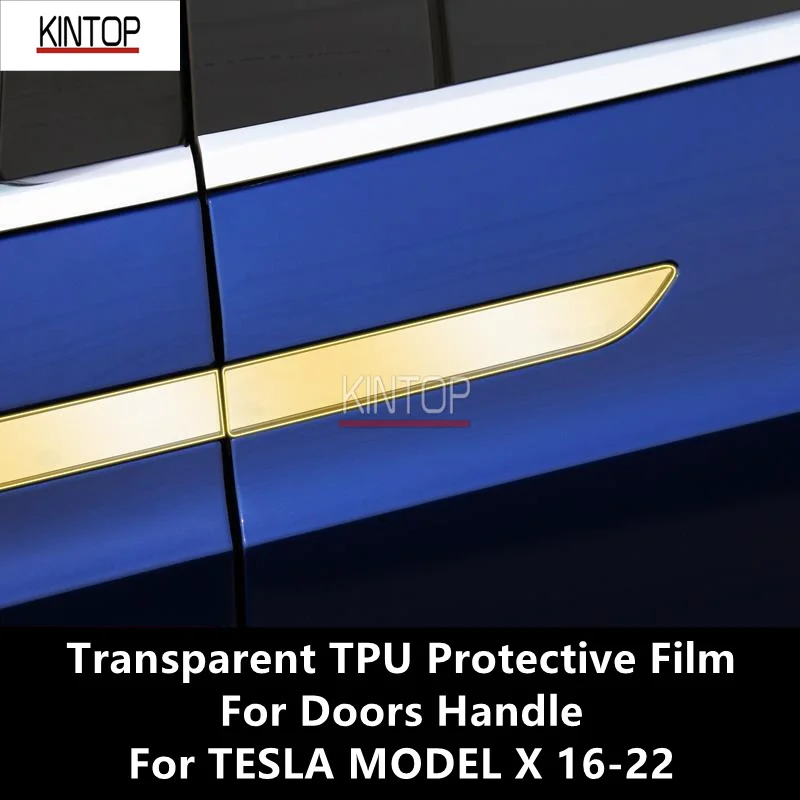 For TESLA MODEL X 16-22 Doors Handle Transparent TPU Protective Film Anti-scratch Repair Film Accessories Refit
For TESLA MODEL X 16-22 Doors Handle Transparent TPU Protective Film Anti-scratch Repair Film Accessories Refit