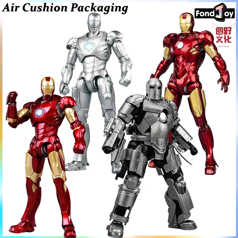 FondJoy Yuanye Culture Genuine Assembly Series MK1 MK2 MK3 MK4 Iron Man Science Fiction Movie Fan Action Figures Model Toys
FondJoy Yuanye Culture Genuine Assembly Series MK1 MK2 MK3 MK4 Iron Man Science Fiction Movie Fan Action Figures Model Toys