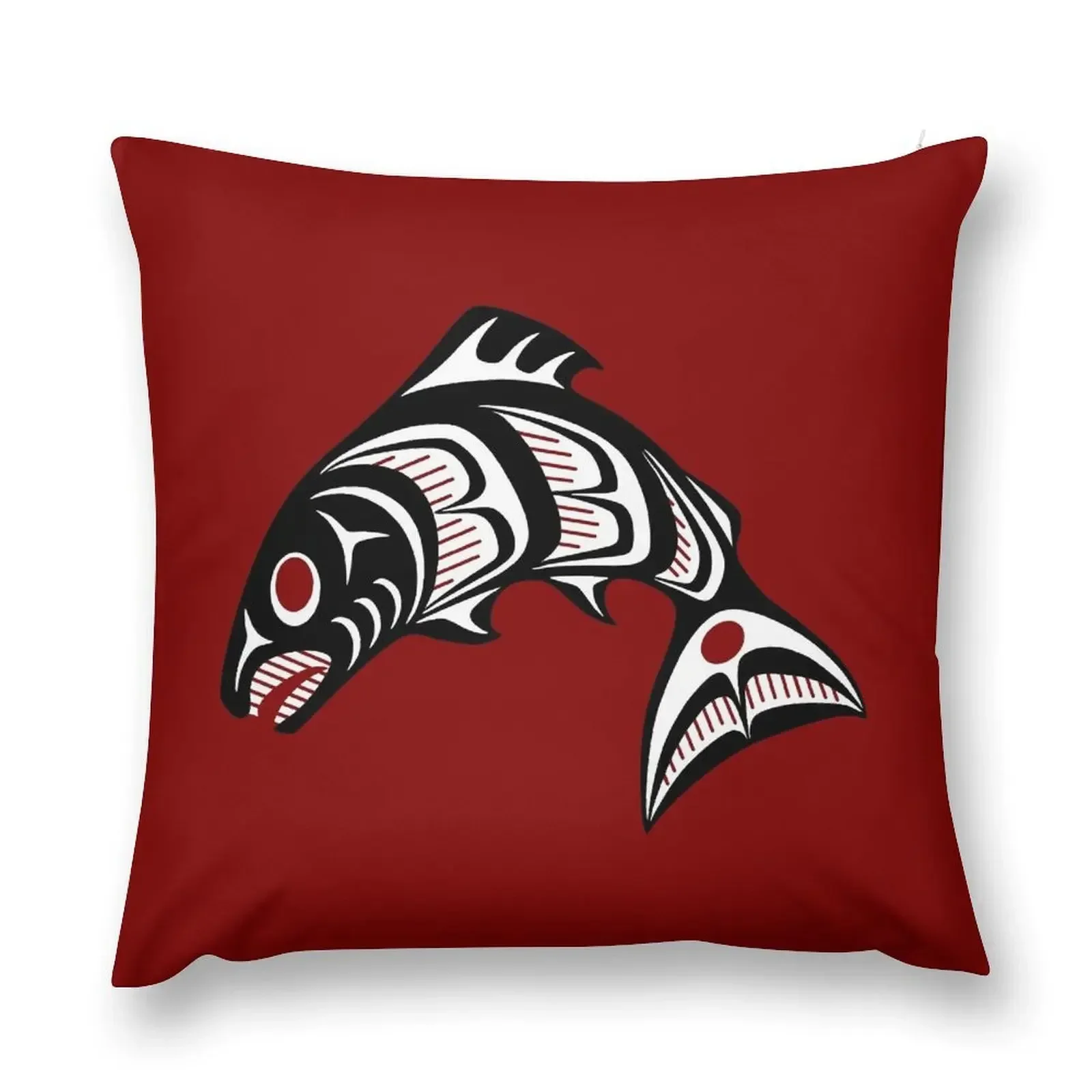 Northwest Pacific coast Haida art Salmon Throw Pillow Pillow Decor Decorative pillowcase New year pillow
Northwest Pacific coast Haida art Salmon Throw Pillow Pillow Decor Decorative pillowcase New year pillow