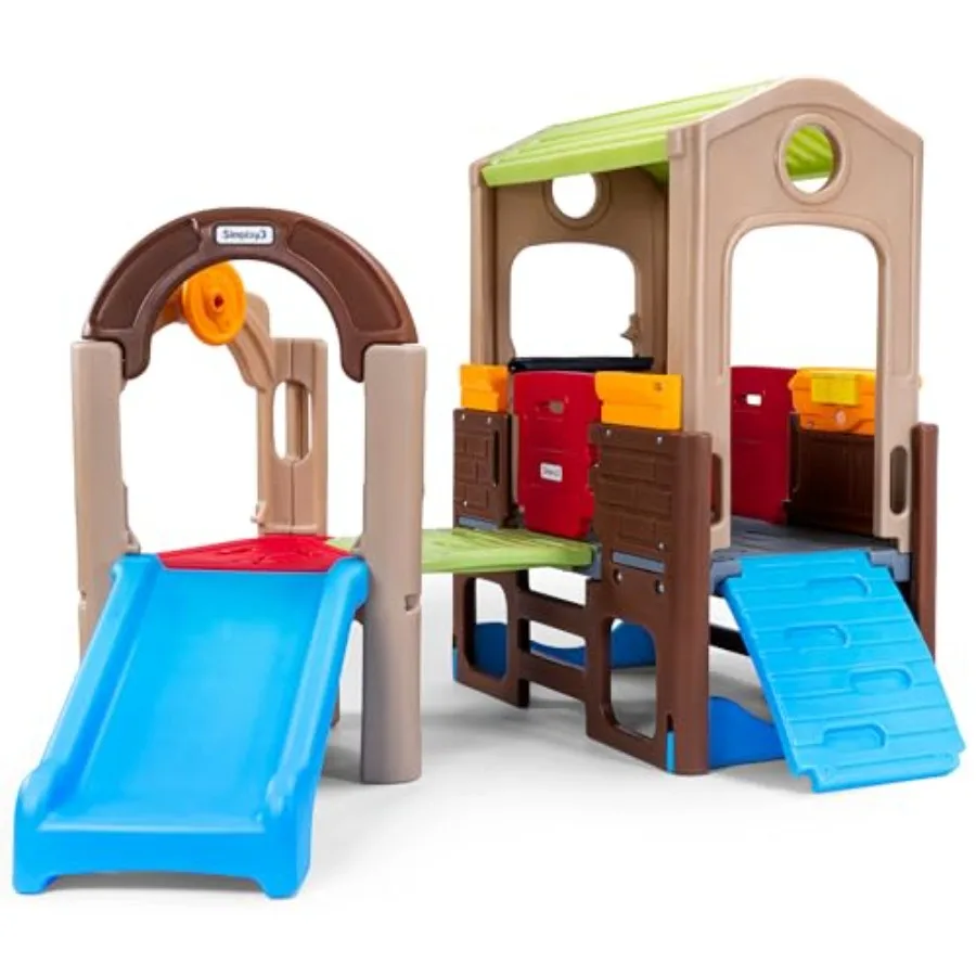 Young Explorers Indoor Outdoor Playset for Modular Climber Slide Playhouse Combo Expandable Toddler Activity Center with Crawl
Young Explorers Indoor Outdoor Playset for Modular Climber Slide Playhouse Combo Expandable Toddler Activity Center with Crawl