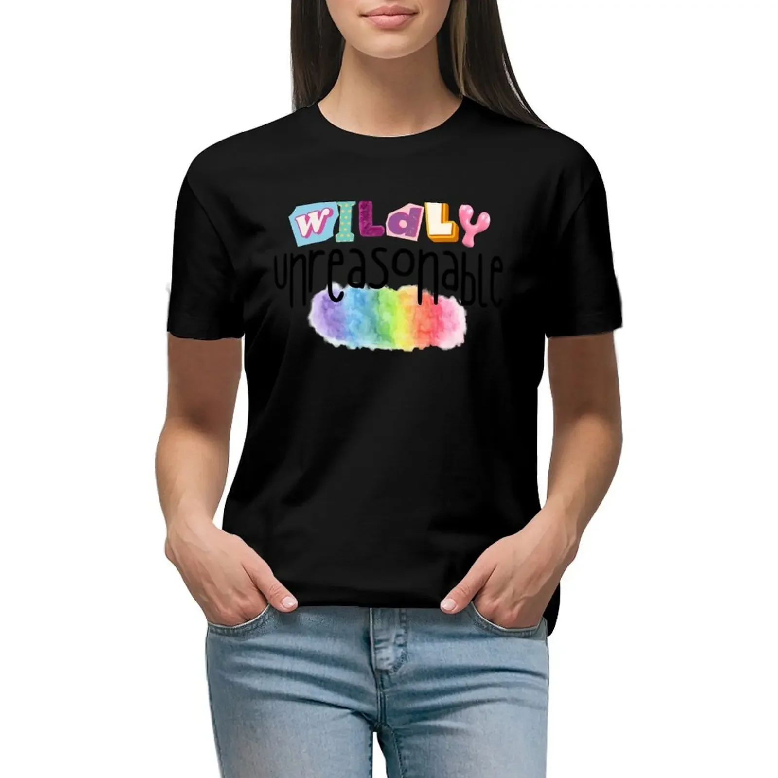 wildly unreasonable T-Shirt oversized Aesthetic clothing quick-drying oversized workout shirts for Women
wildly unreasonable T-Shirt oversized Aesthetic clothing quick-drying oversized workout shirts for Women
