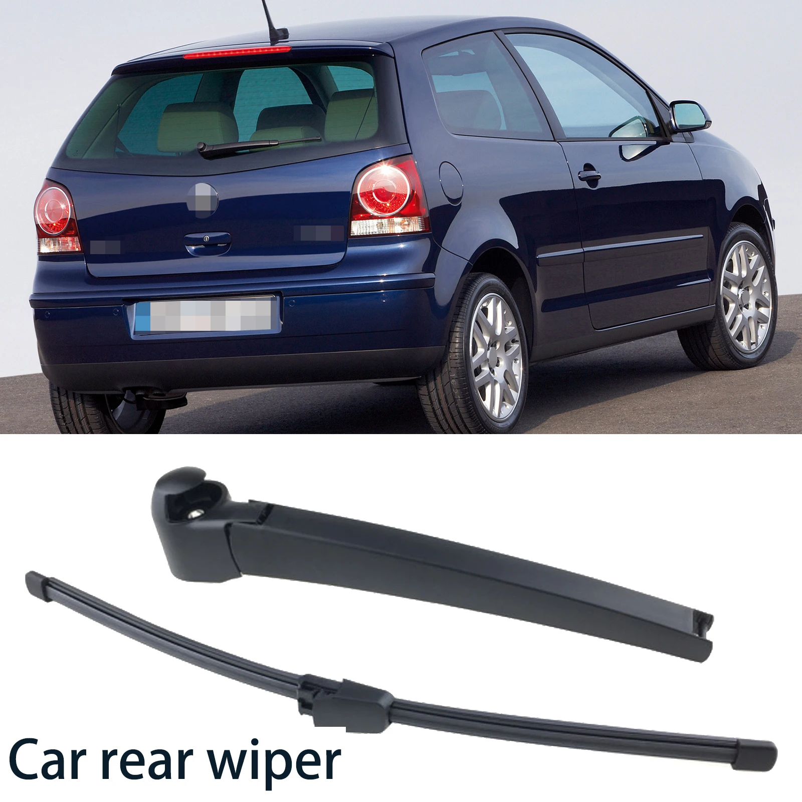 13" Rear Windshield Windscreen Washer Wiper Arm Blade Set For VW Polo MK4 9N3 2002-2009 Car Accessories Accsesories
13" Rear Windshield Windscreen Washer Wiper Arm Blade Set For VW Polo MK4 9N3 2002-2009 Car Accessories Accsesories