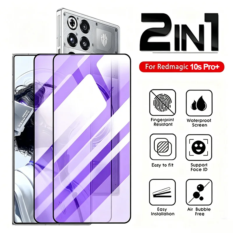 2IN1 for ZTE Nubia Red Magic 10 Pro 10 Pro+ 10S Pro 10S Pro+ Anti Blue Light Easy Install Screen Film - Eyes Protection,No Glare
2IN1 for ZTE Nubia Red Magic 10 Pro 10 Pro+ 10S Pro 10S Pro+ Anti Blue Light Easy Install Screen Film - Eyes Protection,No Glare