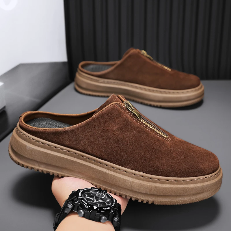 Fashion and Comfortable Sneakers Home men's Slippers 2025 Autumn Men Slippers Solid Colour Lightweight Non-slip Footwear Outdoor
Fashion and Comfortable Sneakers Home men's Slippers 2025 Autumn Men Slippers Solid Colour Lightweight Non-slip Footwear Outdoor