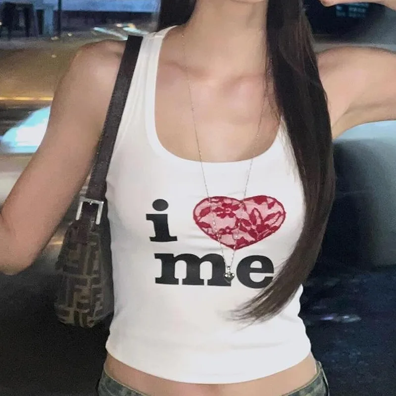 Women's 2000s Summer Harajuku Fairy Garbage T-shirt Gothic Fashion Gothic Love Letter Printed Vest Y2k fashion sexy Clothing
Women's 2000s Summer Harajuku Fairy Garbage T-shirt Gothic Fashion Gothic Love Letter Printed Vest Y2k fashion sexy Clothing