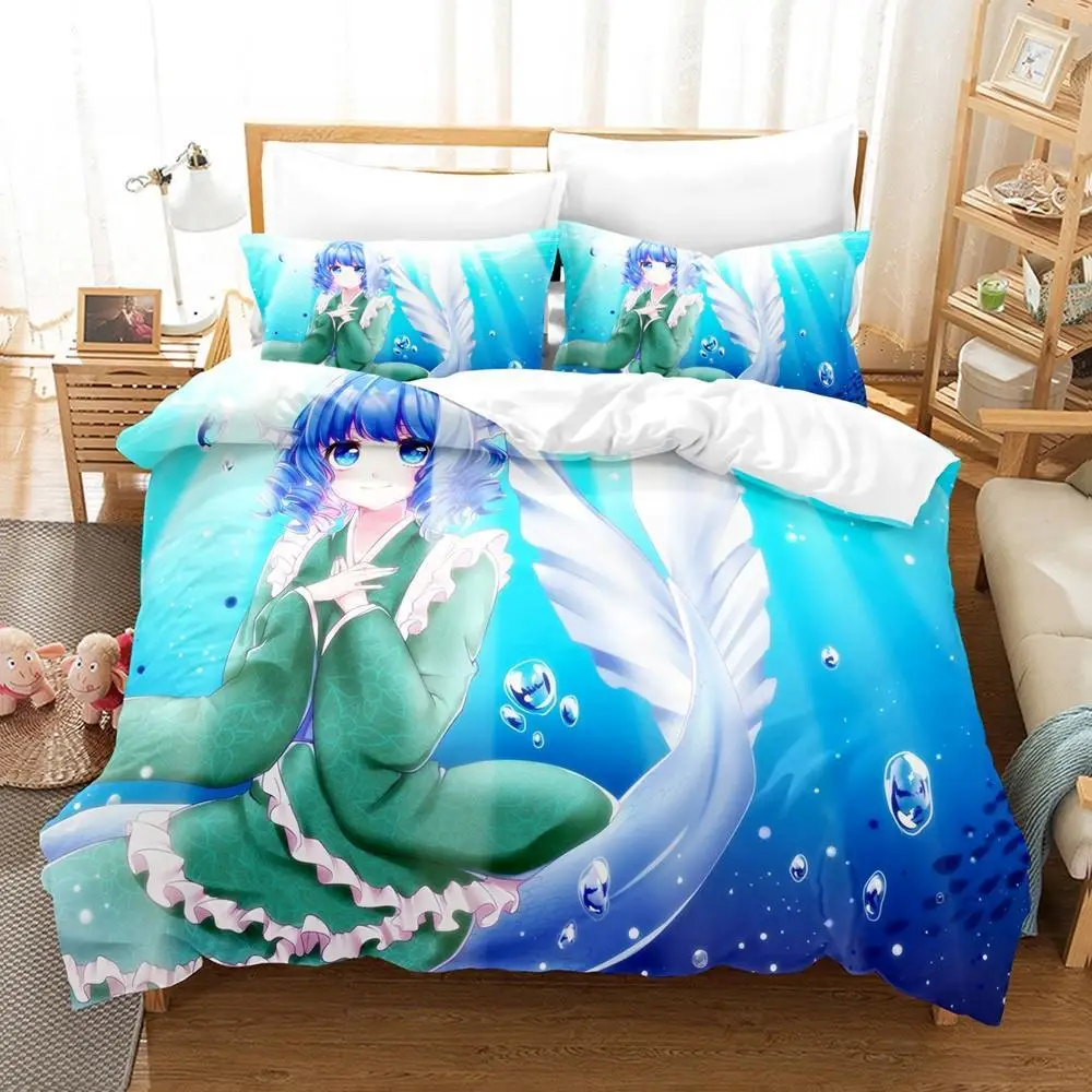 3D Print Anime Wakasagihime (Touhou) Bedding Set Single Twin Full Queen King Size Bed Set Aldult Kid Bedroom Duvet Cover Sets
3D Print Anime Wakasagihime (Touhou) Bedding Set Single Twin Full Queen King Size Bed Set Aldult Kid Bedroom Duvet Cover Sets