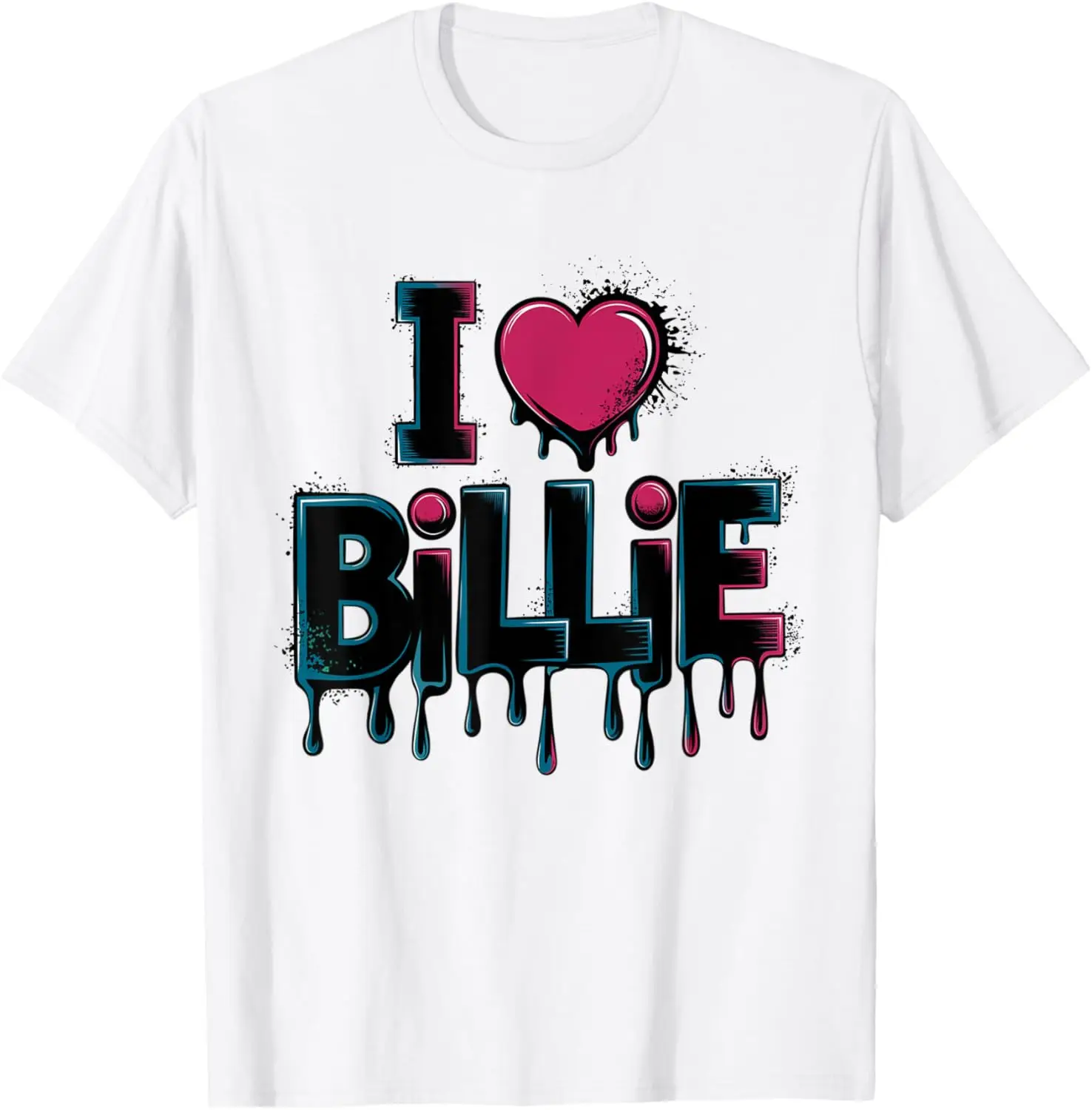 Футболка с именем I Love Heart Billie
Футболка с именем I Love Heart Billie