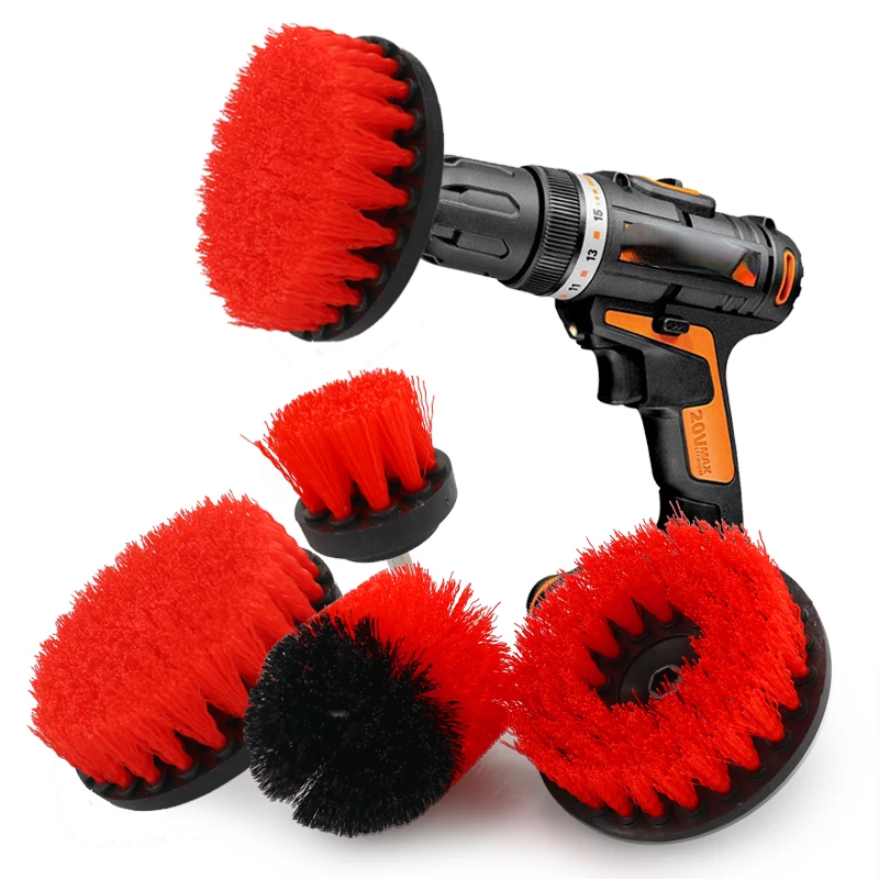 2/3.5/4'' Brush Attachment Set Power Scrubber Brush Car Polisher Bathroom Cleaning Kit with Extender Kitchen Cleaning Tools
2/3.5/4'' Brush Attachment Set Power Scrubber Brush Car Polisher Bathroom Cleaning Kit with Extender Kitchen Cleaning Tools