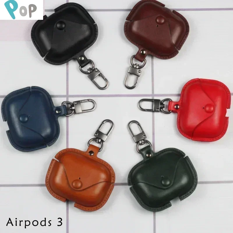 Leather Bluetooth Wireless Earphone Case For AirPods 4 case Genuine Protective Cover For Apple Airpods Pro 2 3 air pods 3 Case
Leather Bluetooth Wireless Earphone Case For AirPods 4 case Genuine Protective Cover For Apple Airpods Pro 2 3 air pods 3 Case