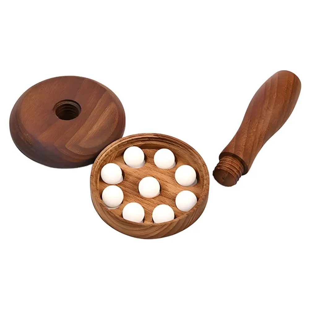 Detachable Wooden 9-Ball Massage Roller for Muscle Relaxation Shoulder Neck Back Thighs Fatigue Relief Portable Handheld Tool
Detachable Wooden 9-Ball Massage Roller for Muscle Relaxation Shoulder Neck Back Thighs Fatigue Relief Portable Handheld Tool