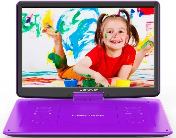 17.9' Portable DVD Player with 15.6' Large HD Swivel Screen, 6 Hour Rechargeable Battery, Support USB
17.9' Portable DVD Player with 15.6' Large HD Swivel Screen, 6 Hour Rechargeable Battery, Support USB