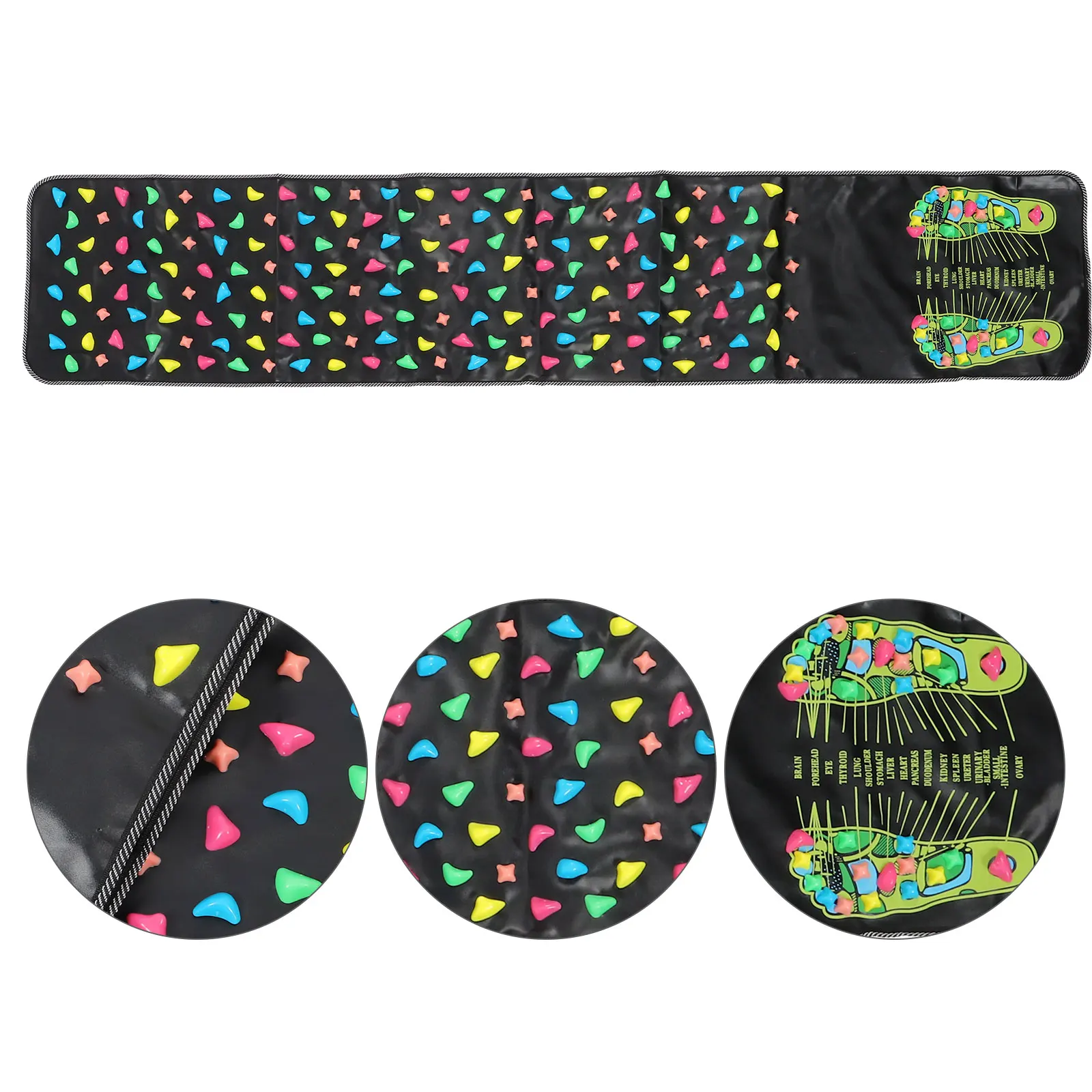 Cobblestone Trail Foot Massage Mat Reflexology Pads Non Slip Home Durable Plastic PP Safe Detachable Stones Comfortable
Cobblestone Trail Foot Massage Mat Reflexology Pads Non Slip Home Durable Plastic PP Safe Detachable Stones Comfortable