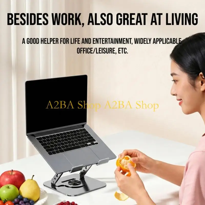 A2BA Adjustable Height 360 Rotations Foldable Tablets Holder Carbon Steel for Desk
A2BA Adjustable Height 360 Rotations Foldable Tablets Holder Carbon Steel for Desk