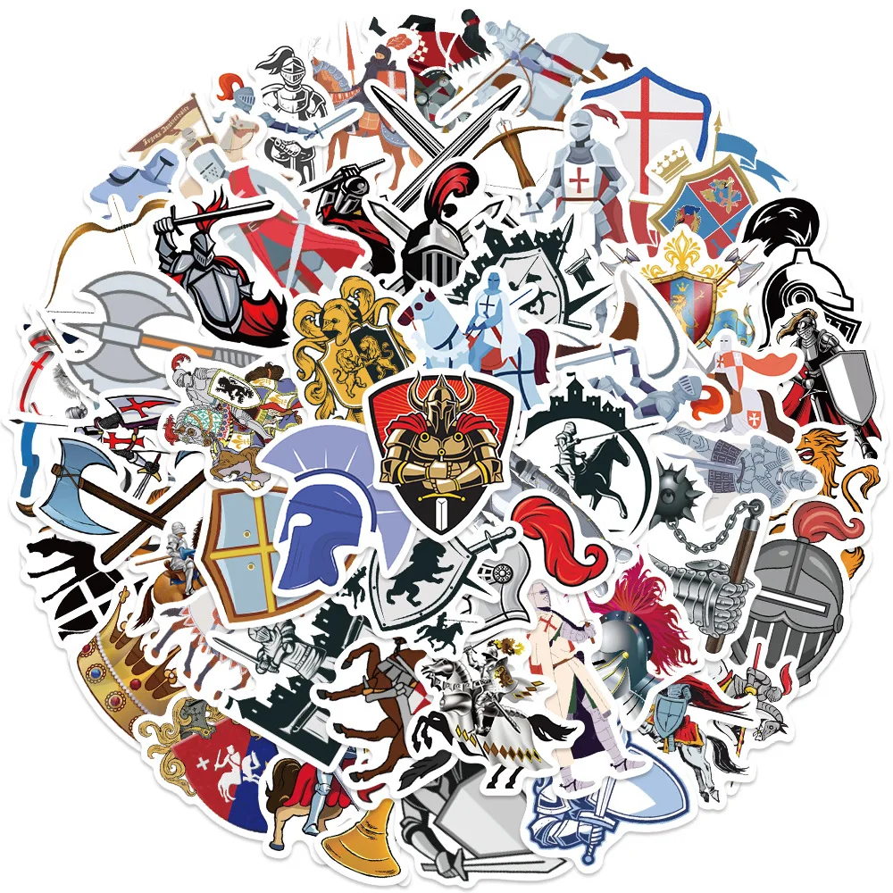10/30/60PCS Cartoon European Medieval Knights Graffiti Stickers Aesthetic Kawaii DIY Travel Luggage Fridge Waterproof Sticker
10/30/60PCS Cartoon European Medieval Knights Graffiti Stickers Aesthetic Kawaii DIY Travel Luggage Fridge Waterproof Sticker