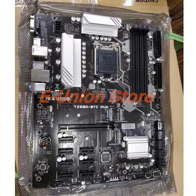 Motherboard TZ590-BTC DUO 6Gb/s Support 10th/11th Generation Processor For Biostar LGA1200 DDR4 PCIe 3.0 USB 3.2 M.2 SATA3
Motherboard TZ590-BTC DUO 6Gb/s Support 10th/11th Generation Processor For Biostar LGA1200 DDR4 PCIe 3.0 USB 3.2 M.2 SATA3