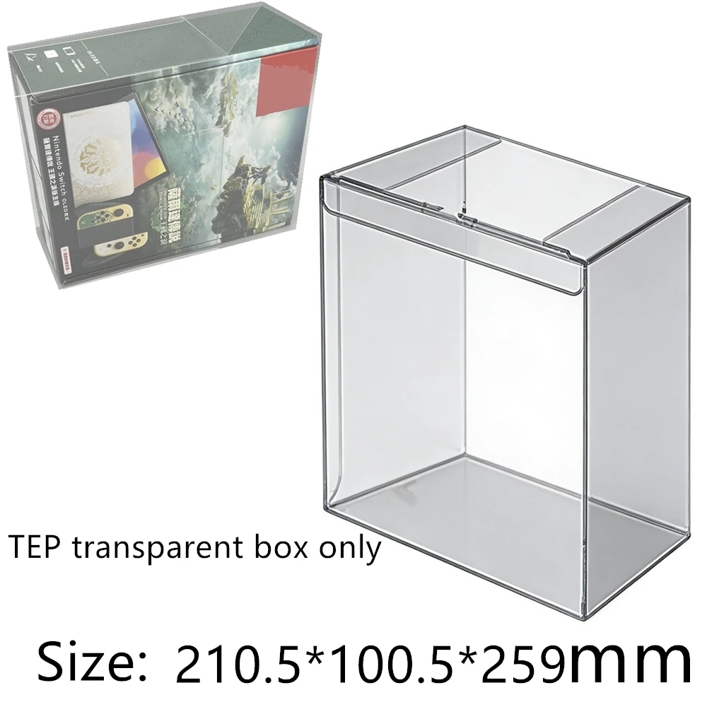Transparent Box Protector For Nintendo Switch–OLED Model The Legend of Zelda:Tears of the Kingdom Game Shell Clear Display Case
Transparent Box Protector For Nintendo Switch–OLED Model The Legend of Zelda:Tears of the Kingdom Game Shell Clear Display Case