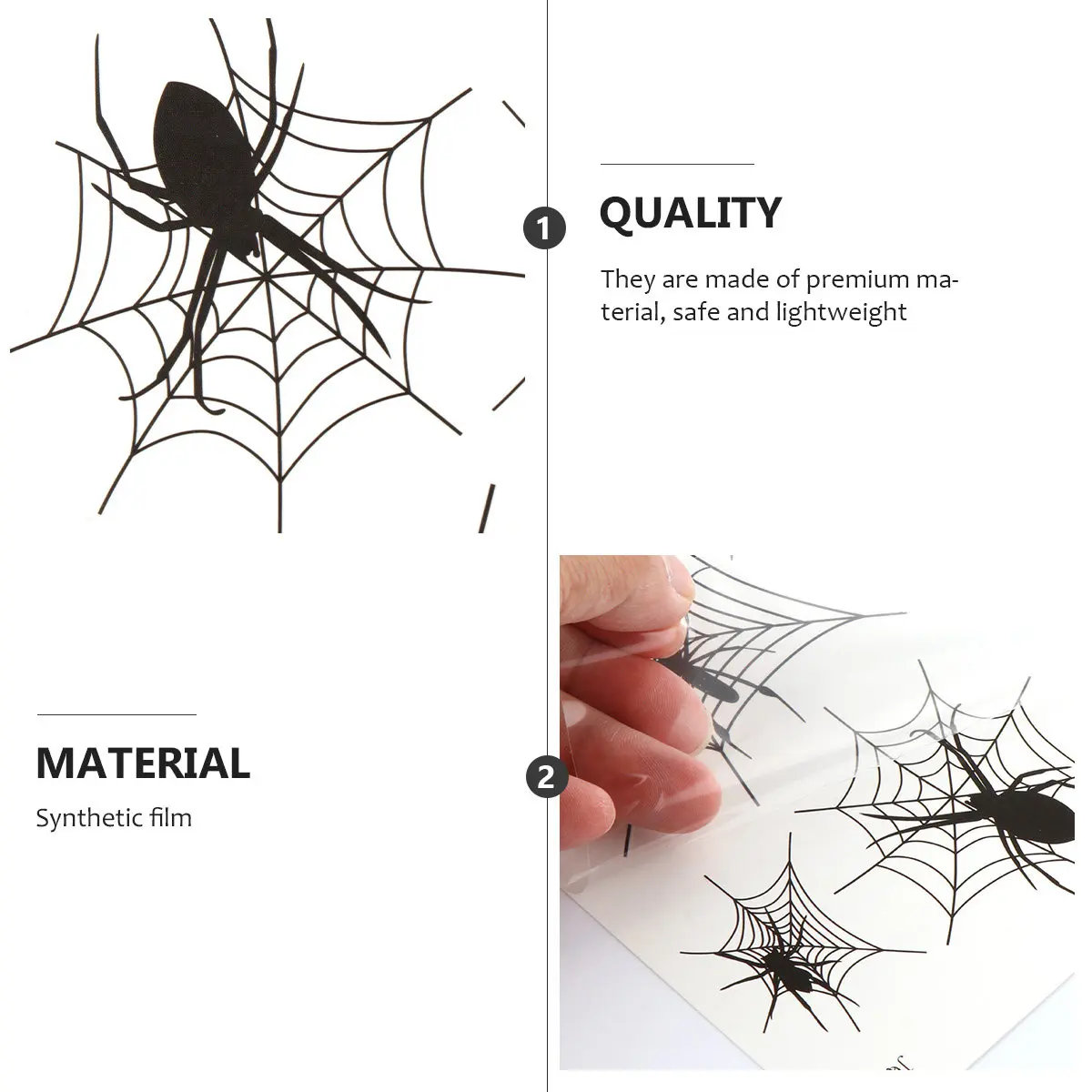 10 шт. временных татуировок-наклеек «Паутина» для лица и тела, безопасные, легкие, прозрачные, для Хэллоуина
10 шт. временных татуировок-наклеек «Паутина» для лица и тела, безопасные, легкие, прозрачные, для Хэллоуина