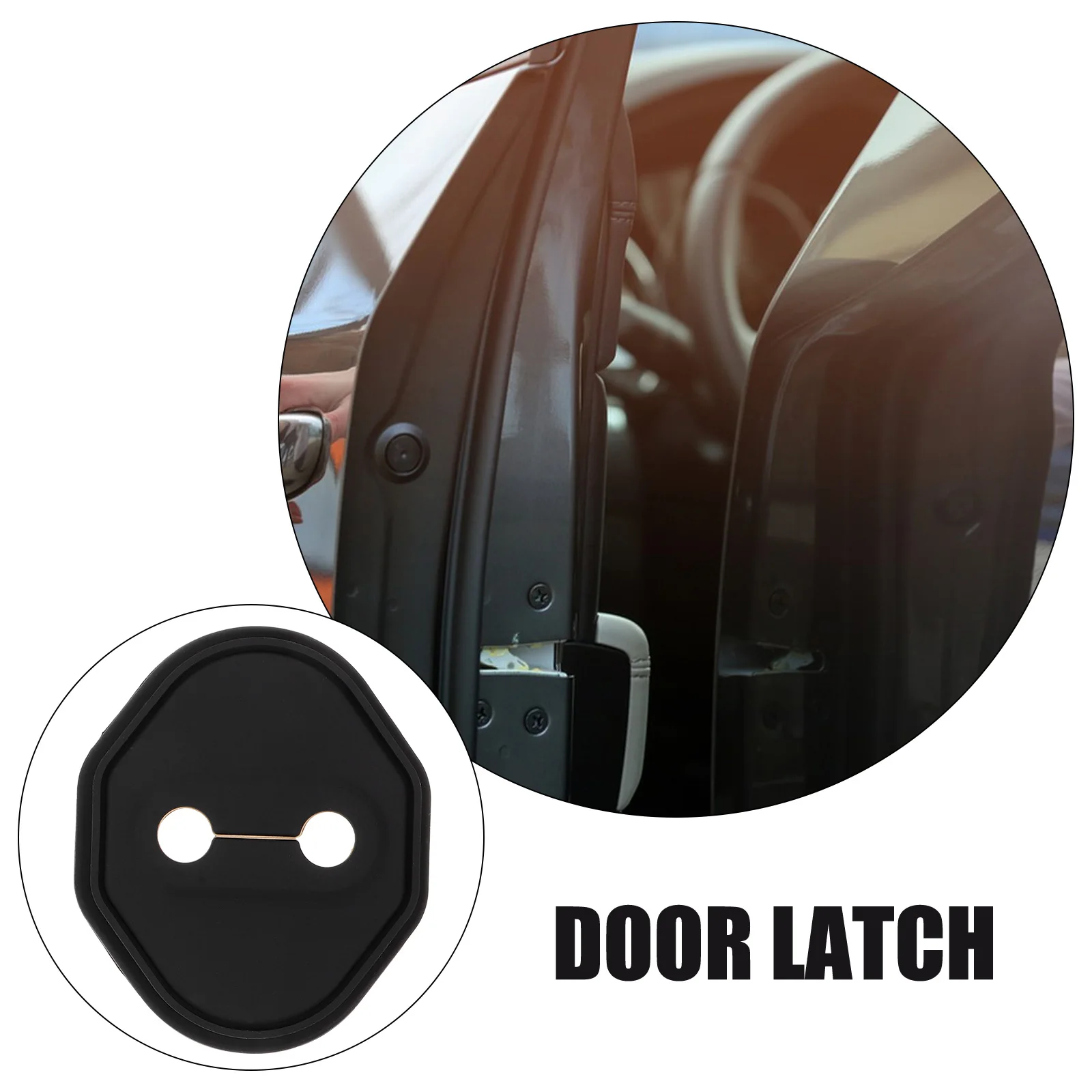 4pcs Door Lock Buckle Anti Rust Cover Sliding Car Latch Protector Covers Caps Silica Gel Durable Reliable For Cars C
4pcs Door Lock Buckle Anti Rust Cover Sliding Car Latch Protector Covers Caps Silica Gel Durable Reliable For Cars C
