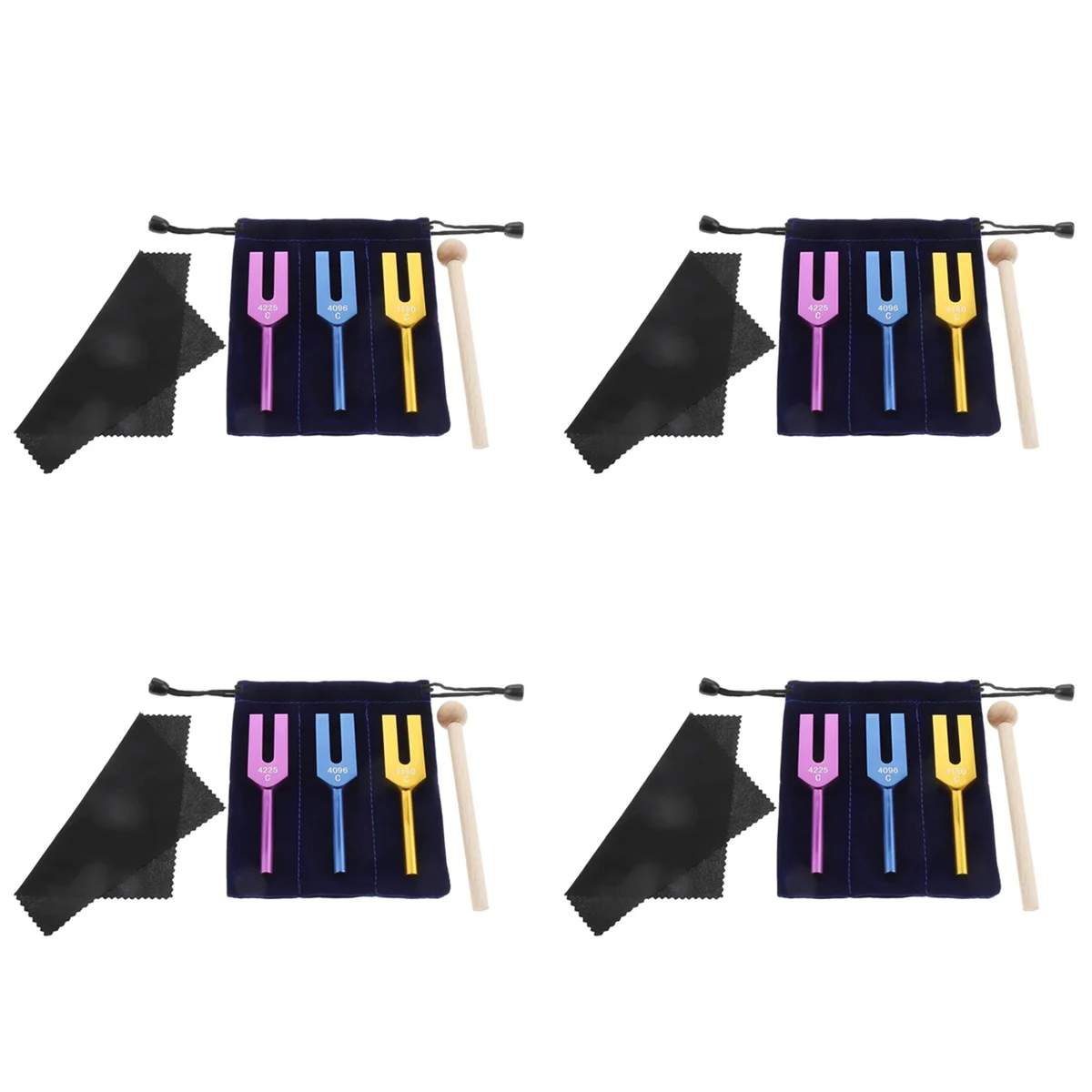 A14M 4X Tuning Forks Set 4096 Hz 4160 Hz 4225 Hz Tuning Forks Set for Sound Healing, Musical Instrument
A14M 4X Tuning Forks Set 4096 Hz 4160 Hz 4225 Hz Tuning Forks Set for Sound Healing, Musical Instrument