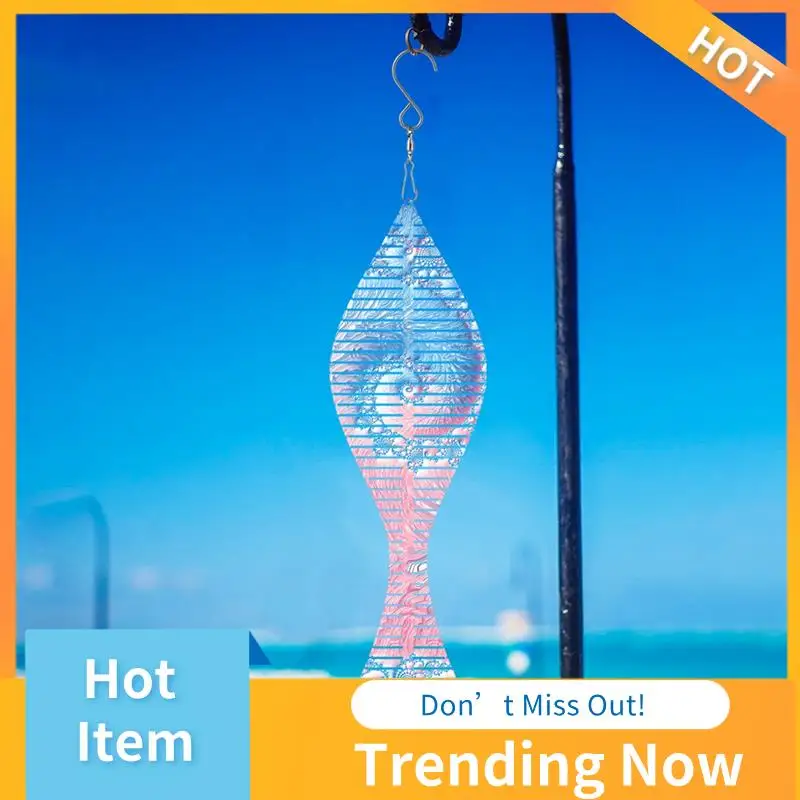 Helix Fishtail Sublimation Wind Spinner Blanks Double Sided 3D Fishtail Aluminum Metal Wind Sculpture Garden Ornaments B
Helix Fishtail Sublimation Wind Spinner Blanks Double Sided 3D Fishtail Aluminum Metal Wind Sculpture Garden Ornaments B