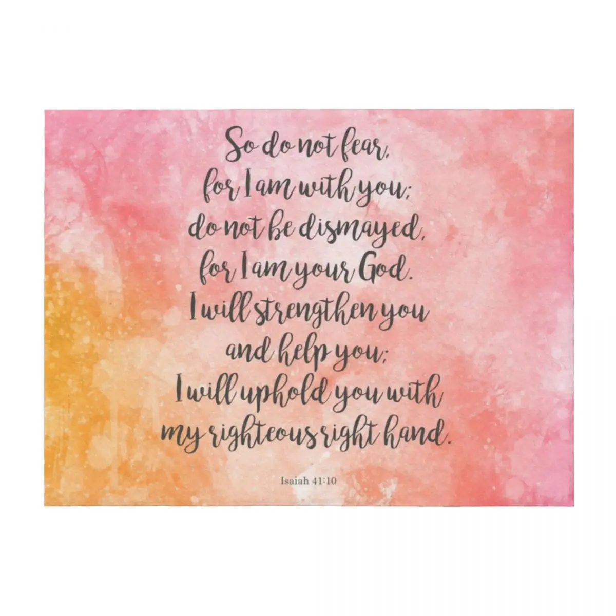 Isaiah 41:10 Throw Blanket Blankets Sofas Of Decoration heavy to sleep halloween Large Blankets
Isaiah 41:10 Throw Blanket Blankets Sofas Of Decoration heavy to sleep halloween Large Blankets