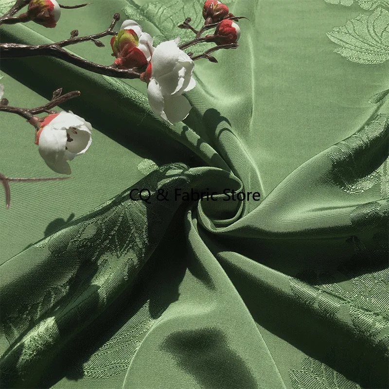 Green Retro Chinese Style Rayon Lotus Jacquard Fabric For Clothing Handmade DIY Material Designer Fabric Decoration
Green Retro Chinese Style Rayon Lotus Jacquard Fabric For Clothing Handmade DIY Material Designer Fabric Decoration