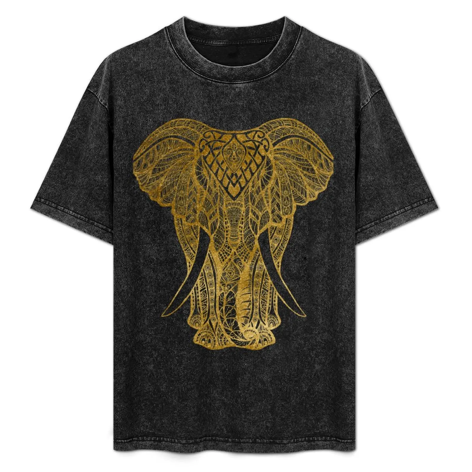 Golden Elephant T-Shirt Soft Cotton Print T-Shirt
Golden Elephant T-Shirt Soft Cotton Print T-Shirt