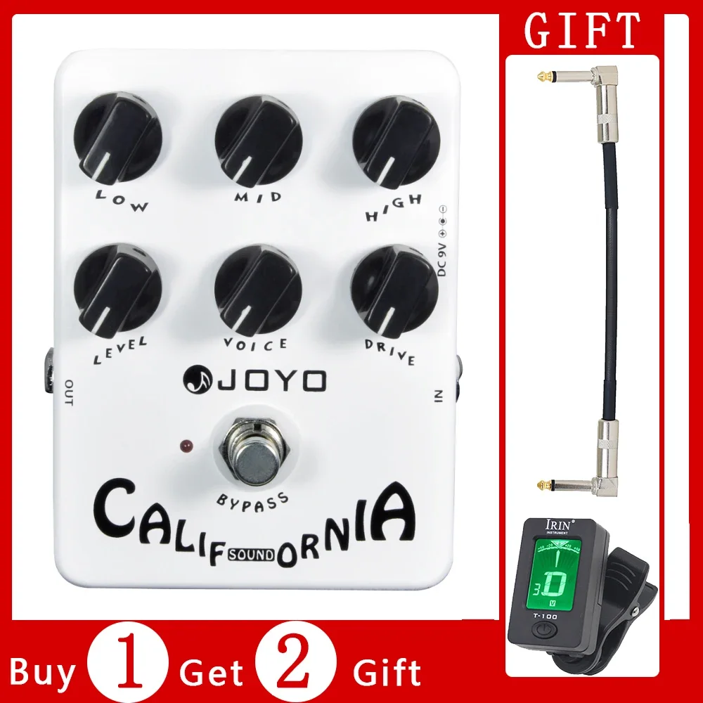 JOYO JF-15 California Effect Pedal Sound Amp Simulator Overdrive Distortion Rock Tones from OD to Dist for Electric Guitar Pedal
JOYO JF-15 California Effect Pedal Sound Amp Simulator Overdrive Distortion Rock Tones from OD to Dist for Electric Guitar Pedal