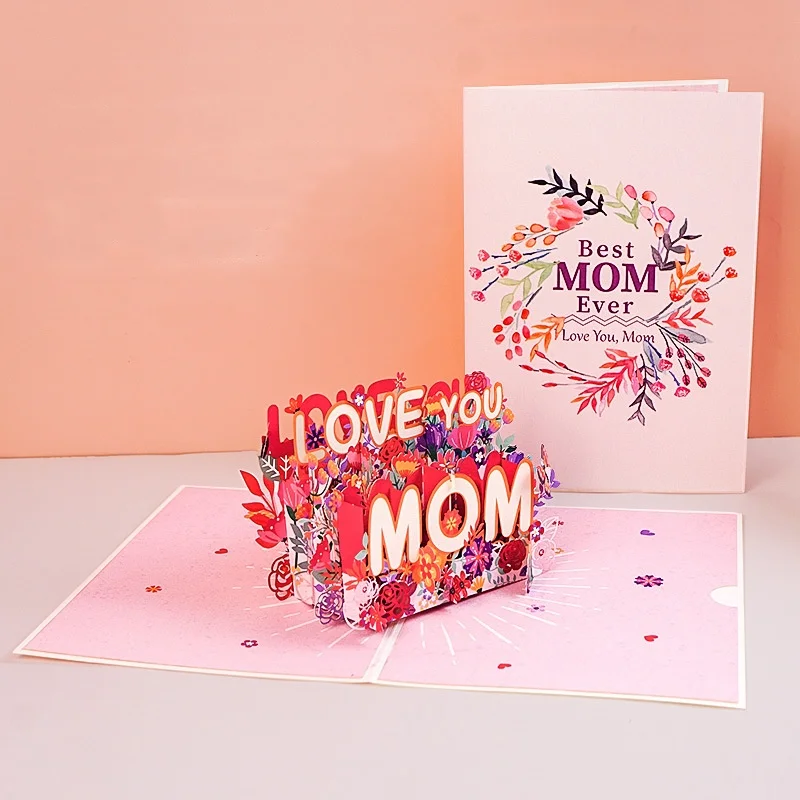 3D Pop-Up Mother's Day Card Thanksgiving Greeting Cards Mother's Day Gifts Love You MOM 2025 New
3D Pop-Up Mother's Day Card Thanksgiving Greeting Cards Mother's Day Gifts Love You MOM 2025 New