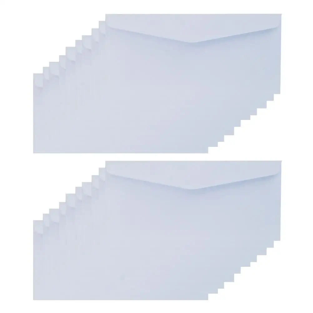 20 Pcs Blank Envelopes White Paper Multi Function Office Use Ideal Documents Letters Files Invitations Gifts Eco Friendly
20 Pcs Blank Envelopes White Paper Multi Function Office Use Ideal Documents Letters Files Invitations Gifts Eco Friendly