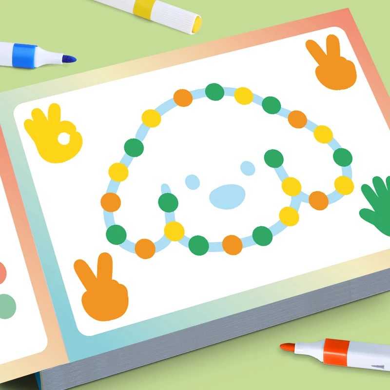 Early Learning Hand-Eye Coordination Activity Workbook, Including Gesture Identification and Finger Control Games,Perfect Gift
Early Learning Hand-Eye Coordination Activity Workbook, Including Gesture Identification and Finger Control Games,Perfect Gift