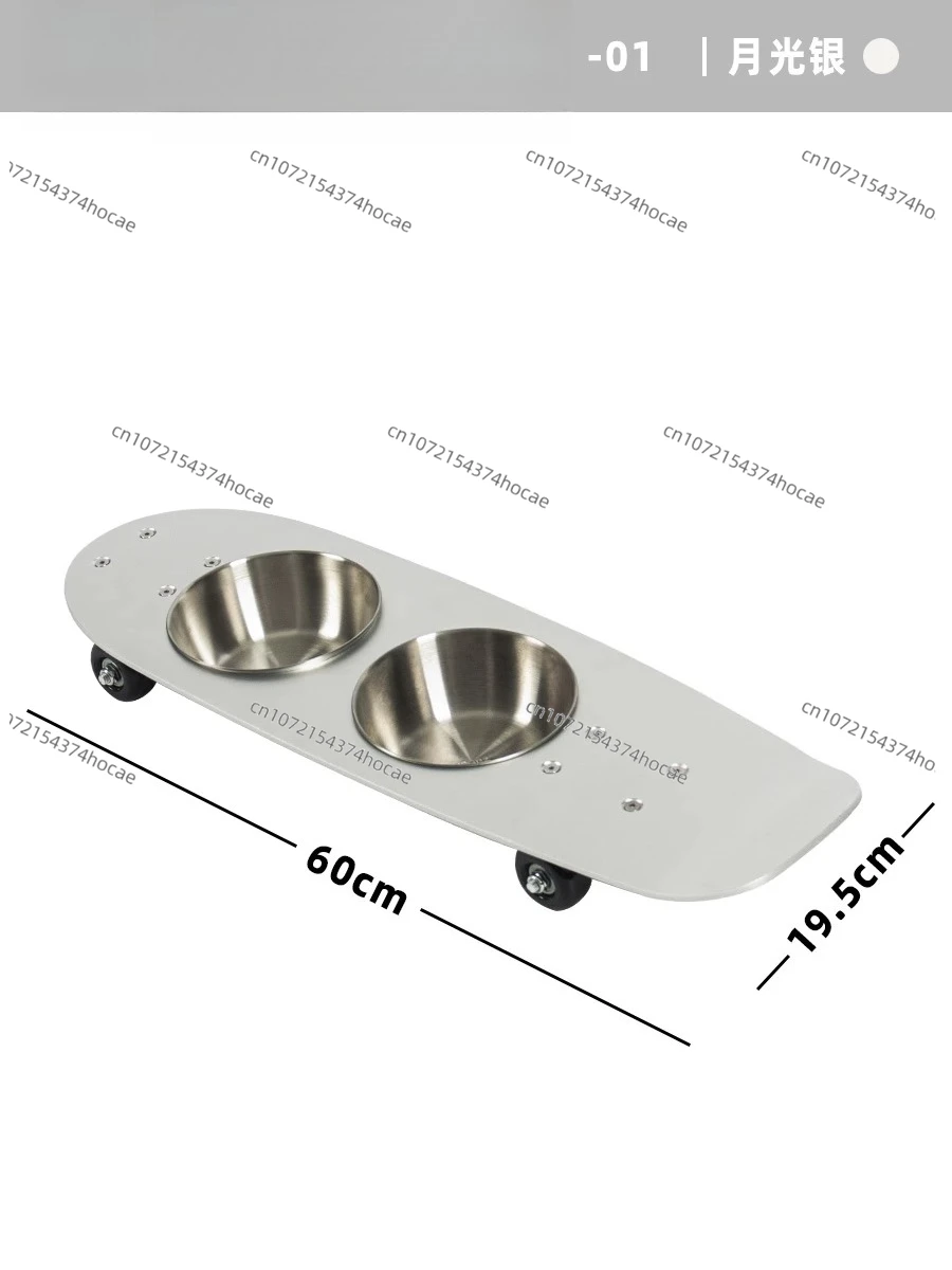 Household anti-knock large diameter, wear-resistant and easy to clean stainless steel pet bowl
Household anti-knock large diameter, wear-resistant and easy to clean stainless steel pet bowl