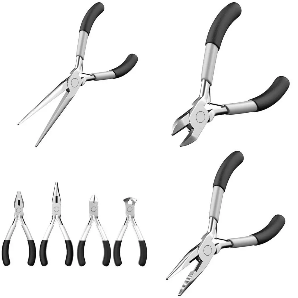 R9UF Essential Jewelry Designing Pliers Pack for Jewelry Making and Household Repair
R9UF Essential Jewelry Designing Pliers Pack for Jewelry Making and Household Repair