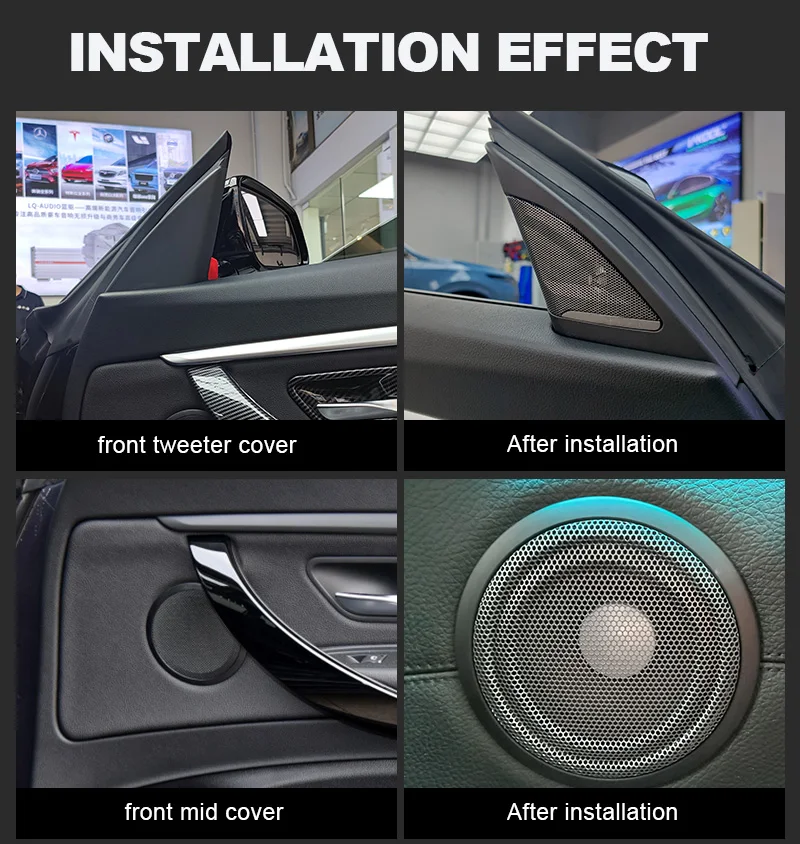 Car Front Door Tweeter Speaker Cover For BMW F30 F31 F34 3GT 3 Series Audio Loudspeaker Trim Upgrade Decoration
Car Front Door Tweeter Speaker Cover For BMW F30 F31 F34 3GT 3 Series Audio Loudspeaker Trim Upgrade Decoration