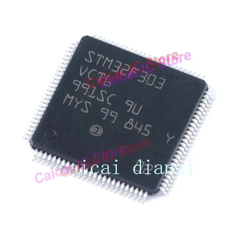 100-5 шт./лот STM32F303VCT6 LQFP-100 STM32F303 STM32 F303VCT6 LQFP100 Cortex-M4 32-битный микроконтроллер MCU IC чип контроллера новый
100-5 шт./лот STM32F303VCT6 LQFP-100 STM32F303 STM32 F303VCT6 LQFP100 Cortex-M4 32-битный микроконтроллер MCU IC чип контроллера новый