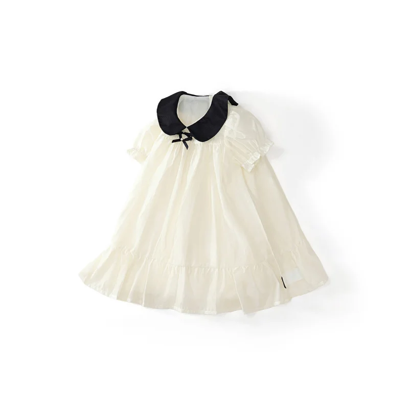 Summer Girls' Dresses for Young and Middle-aged Children2025New Solid Color Short Sleeve Princess Dress
Summer Girls' Dresses for Young and Middle-aged Children2025New Solid Color Short Sleeve Princess Dress
