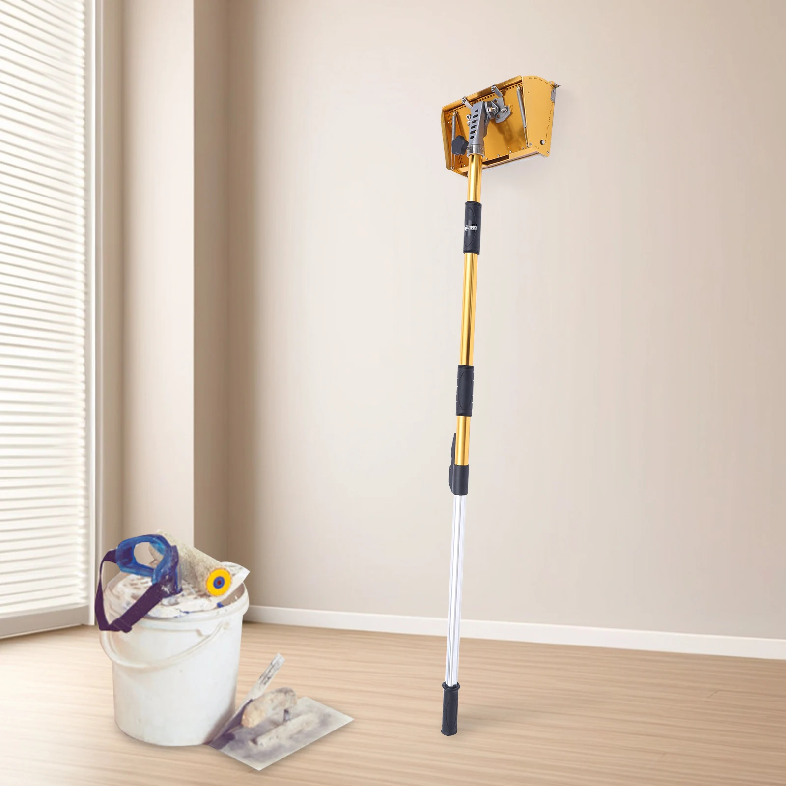 Professional Drywall Finishing Tool - Adjustable Putty Spreader with Large Capacity Box Suitable for Professional Putty Workers
Professional Drywall Finishing Tool - Adjustable Putty Spreader with Large Capacity Box Suitable for Professional Putty Workers