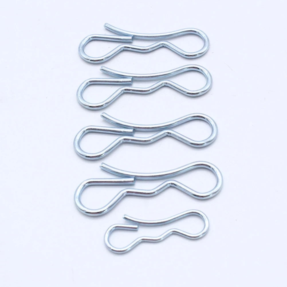 5pcs Alloy-Steel Spring Durable Cotter Pin Corrosion Resistant Sturdy Fastening Pin Split Cotter Locking Clip For Various Uses
5pcs Alloy-Steel Spring Durable Cotter Pin Corrosion Resistant Sturdy Fastening Pin Split Cotter Locking Clip For Various Uses