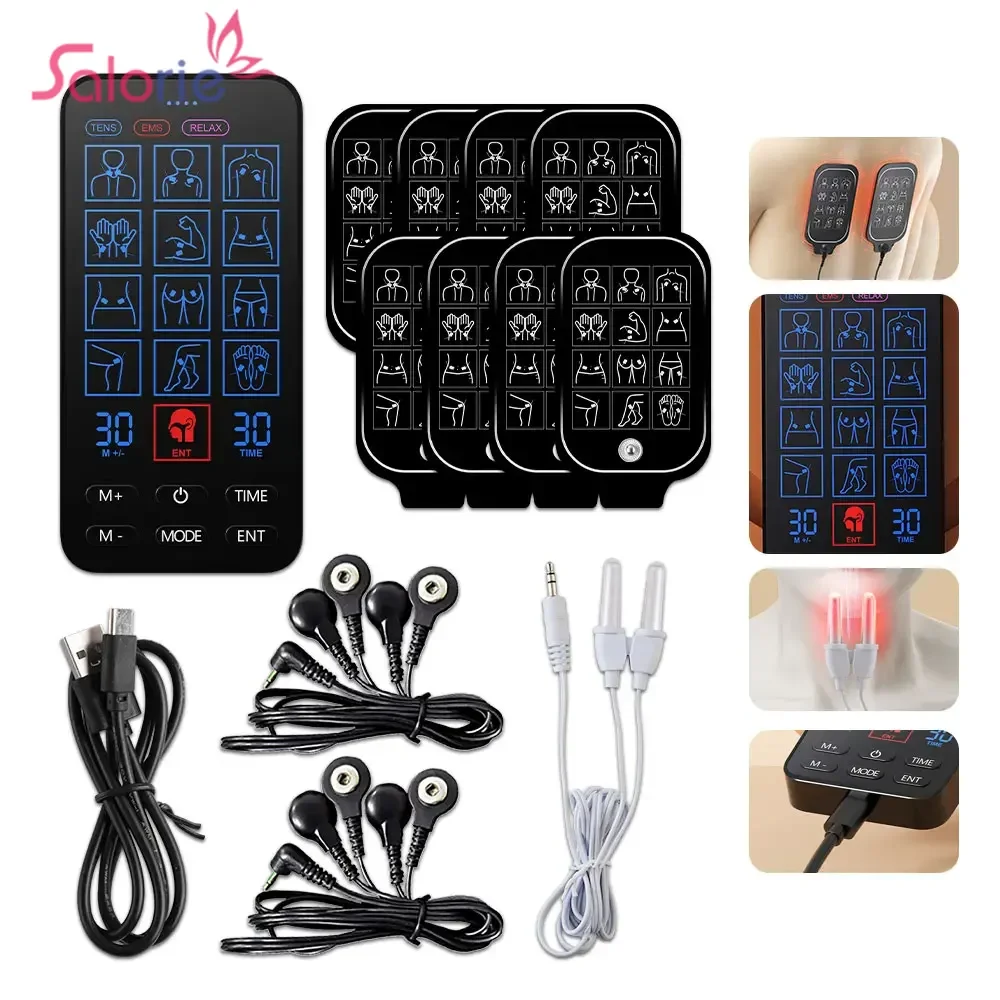 Electric EMS Tens Unit Pulse Body Massage Medium Low Frequency Pulse Massager Rhinitis Sinusitis Cure Therapy Nose Laser Machine
Electric EMS Tens Unit Pulse Body Massage Medium Low Frequency Pulse Massager Rhinitis Sinusitis Cure Therapy Nose Laser Machine