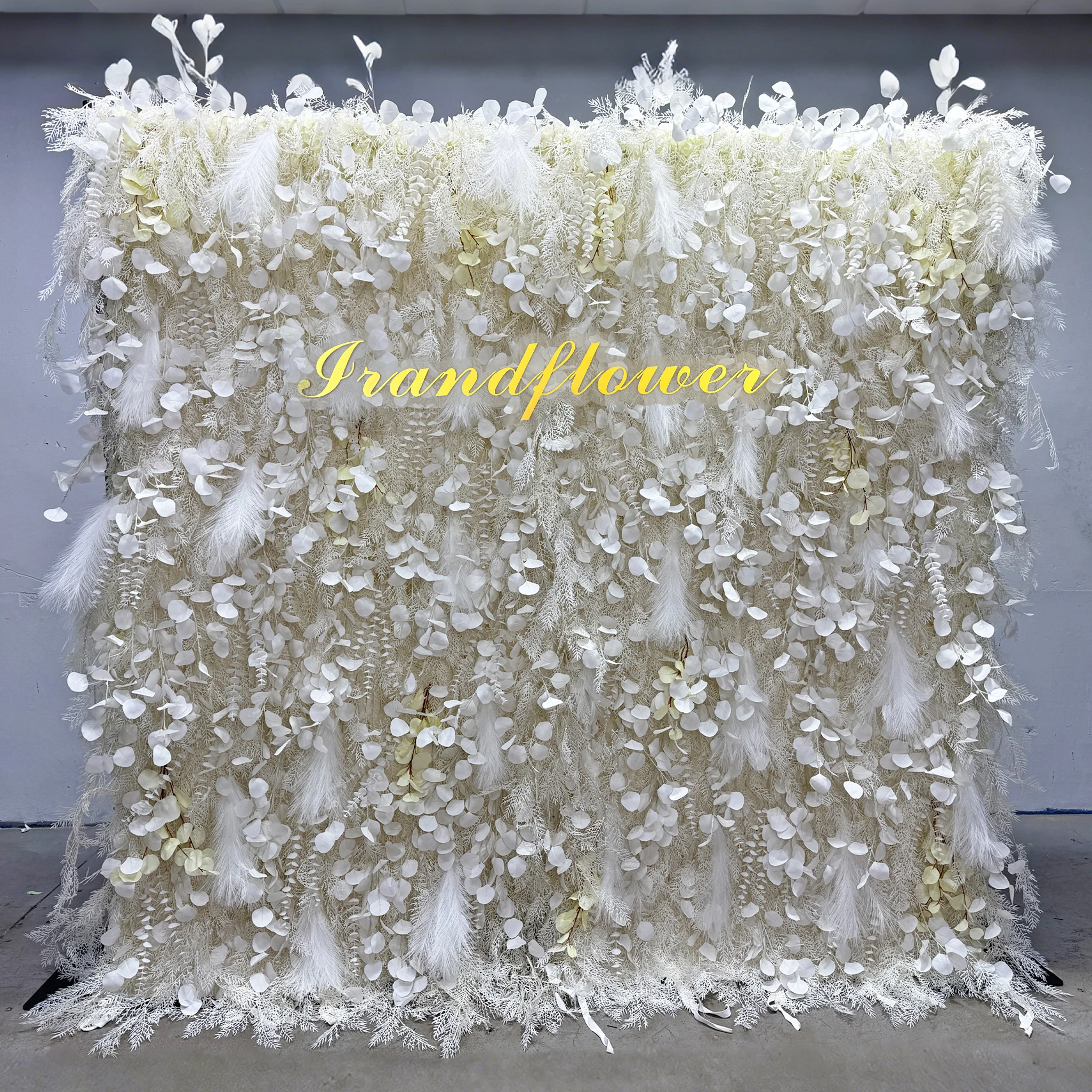 High Quality Artificial Flower Decorations White Flower Wall 8ft X 8ft For Wedding Decorations
High Quality Artificial Flower Decorations White Flower Wall 8ft X 8ft For Wedding Decorations