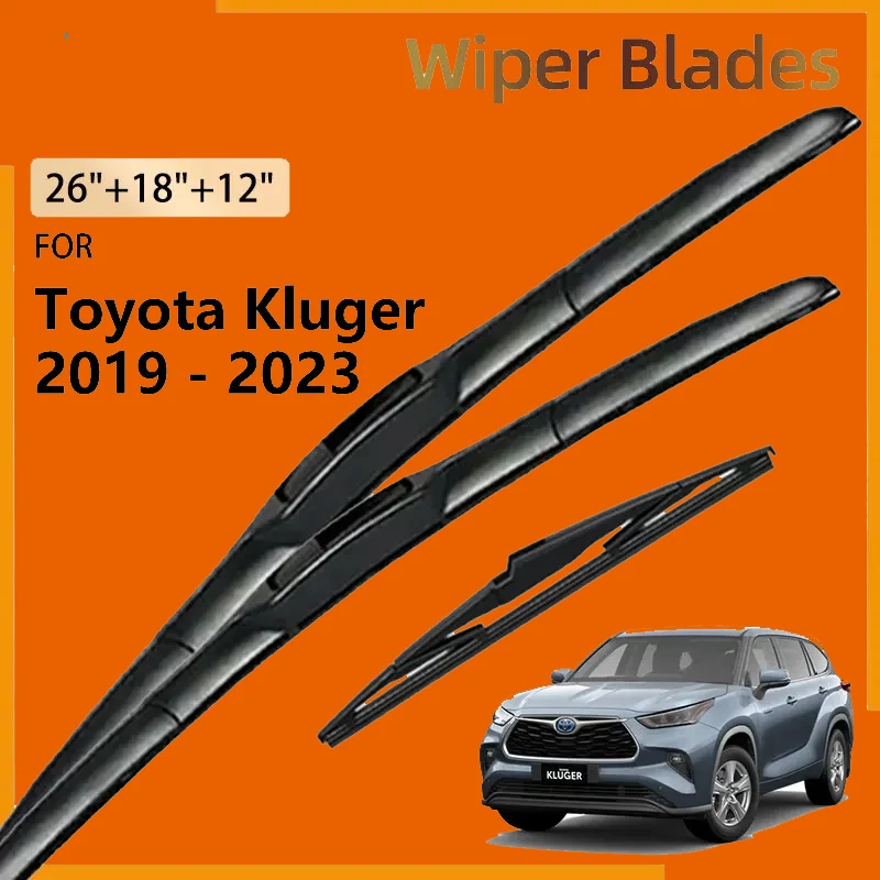 Car Front Rear Wiper Blades For Toyota Highlander Kluger XU70 70 2019 - 2023 2022 2021 2020 Windshield Windscreen Window Brushes
Car Front Rear Wiper Blades For Toyota Highlander Kluger XU70 70 2019 - 2023 2022 2021 2020 Windshield Windscreen Window Brushes