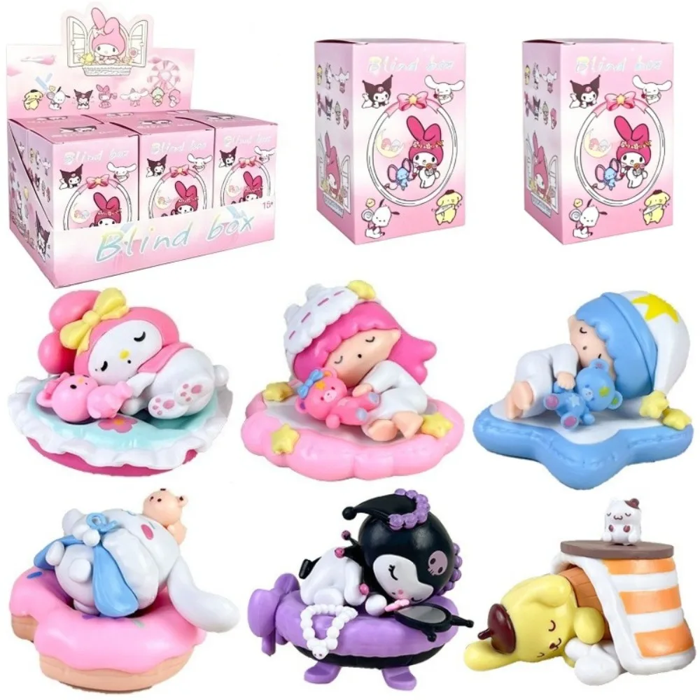 Cute Sanrio Kuromi My Melody Sleeping Pose Blind Box Model Ornament Kids Lovely Collectible Gift
Cute Sanrio Kuromi My Melody Sleeping Pose Blind Box Model Ornament Kids Lovely Collectible Gift