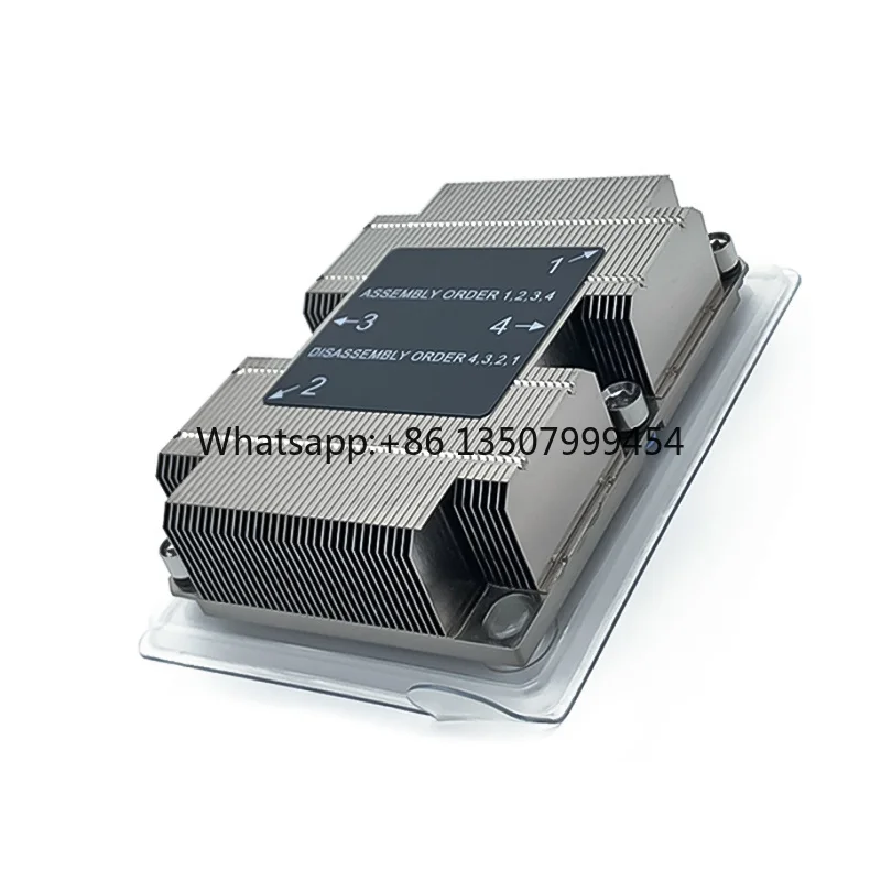 Fanless 1U Server CPU Cooler LGA 3647 Passive Aluminum Fin Heatsink Custom Made Processor Radiator Server Air Cooling Heat Pipe
Fanless 1U Server CPU Cooler LGA 3647 Passive Aluminum Fin Heatsink Custom Made Processor Radiator Server Air Cooling Heat Pipe