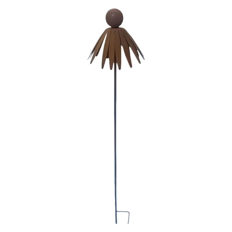 Rusty Echinacea Garden Art Stake Iron Plant Sculpture Weather Resistant Outdoor Decoration for Flower Beds Lawn B03E
Rusty Echinacea Garden Art Stake Iron Plant Sculpture Weather Resistant Outdoor Decoration for Flower Beds Lawn B03E
