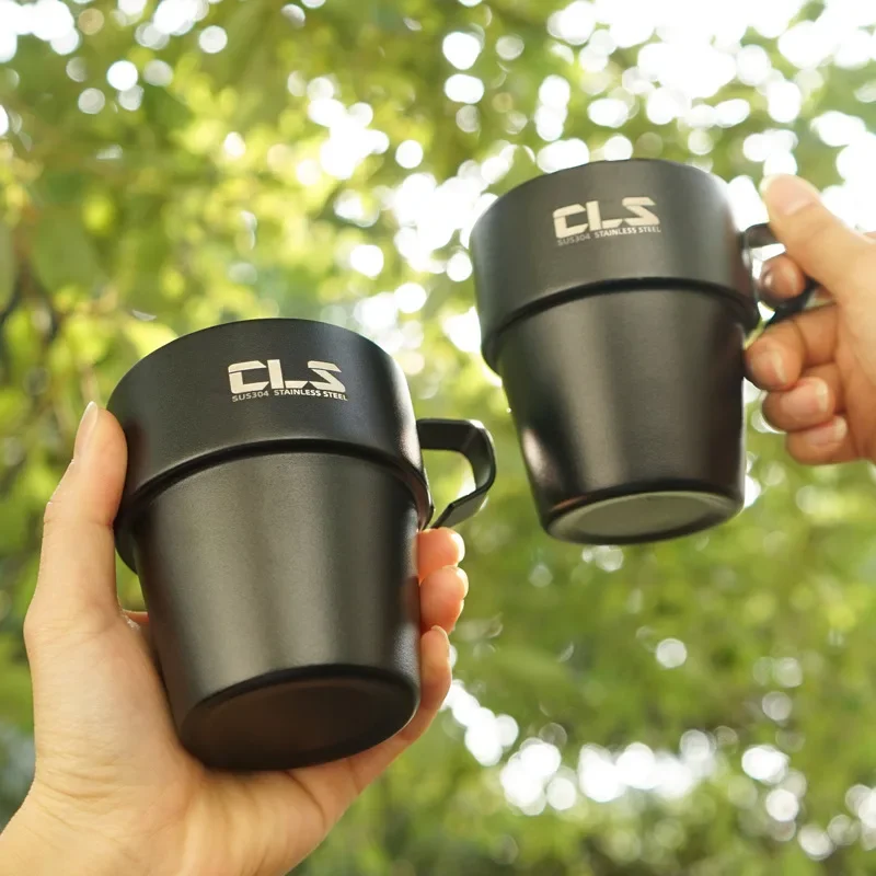 4PCs Outdoor Stainless Steel Camping Water Cup, Insulated and Scald Resistant, Double Layered Coffee Cup, Beer Cup
4PCs Outdoor Stainless Steel Camping Water Cup, Insulated and Scald Resistant, Double Layered Coffee Cup, Beer Cup