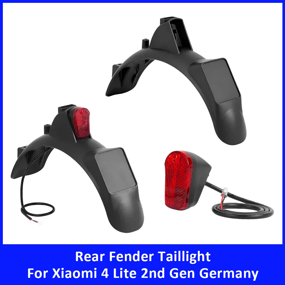Rear Fender Taillight for Xiaomi 4 Lite 2nd Gen Germany Version Electric Scooter Accessories Splash Proof Mudguard Brake Lights
Rear Fender Taillight for Xiaomi 4 Lite 2nd Gen Germany Version Electric Scooter Accessories Splash Proof Mudguard Brake Lights