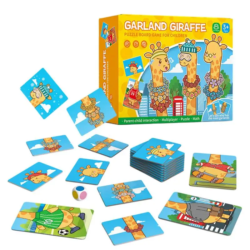 Color Matching Toys Giraffe with Garland Math Games Color Counting Sorting Fine Motor Toys Preschool Educational Learning Game
Color Matching Toys Giraffe with Garland Math Games Color Counting Sorting Fine Motor Toys Preschool Educational Learning Game