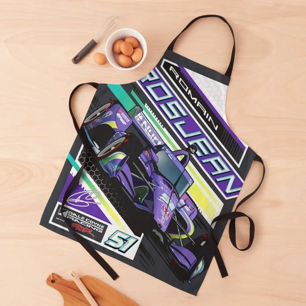 IndyCar - #51 Grosjean Apron kitchen girl custom women's kitchen Manicurists Apron
IndyCar - #51 Grosjean Apron kitchen girl custom women's kitchen Manicurists Apron