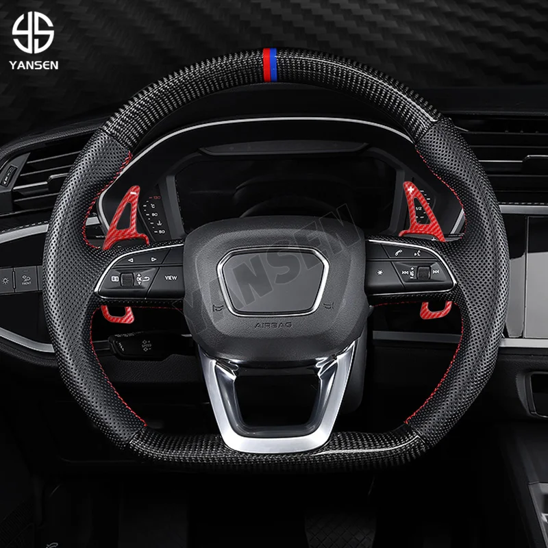 For Audi S3 8P A4 A6 A8 Q5 Q7 TT Carbon Steering Wheel Paddle Shifter DSG Extension Accessories
For Audi S3 8P A4 A6 A8 Q5 Q7 TT Carbon Steering Wheel Paddle Shifter DSG Extension Accessories