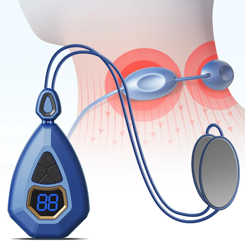 Hanging Pendant Neck Massager Pain Relief 5 Modes 15 Levels Temperature Hot Compress Deep Tissue Cervical Spine Massager
Hanging Pendant Neck Massager Pain Relief 5 Modes 15 Levels Temperature Hot Compress Deep Tissue Cervical Spine Massager